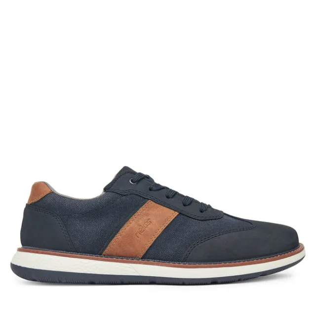 Sneakersy Rieker 04400-14 Granatowy