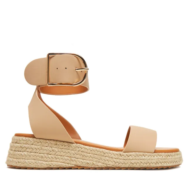 Espadryle DeeZee QS276-1 Beżowy