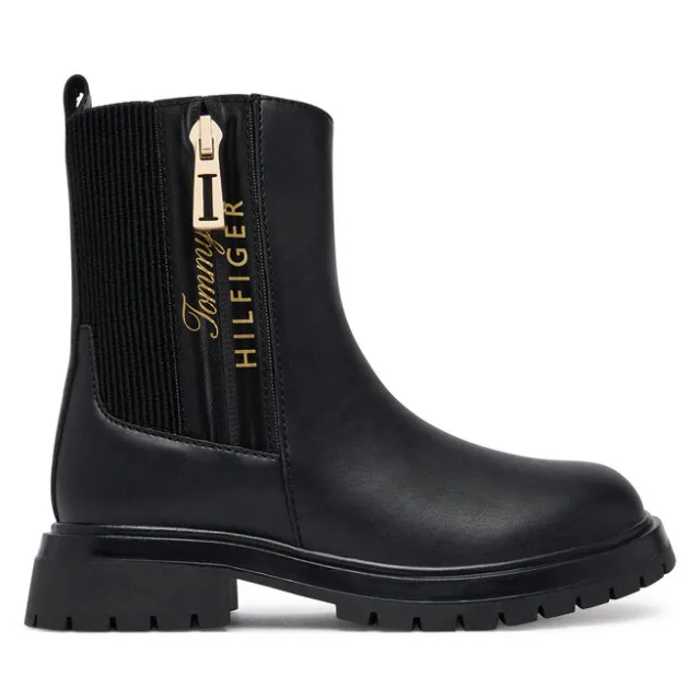 Botki Tommy Hilfiger Ashlyn T3A5-35161-1355 M Czarny