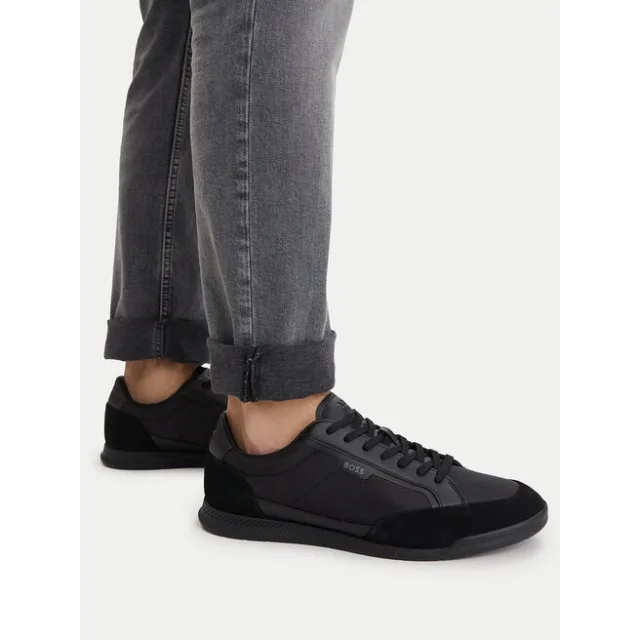 Sneakersy BOSS Nitan 50568486 Czarny