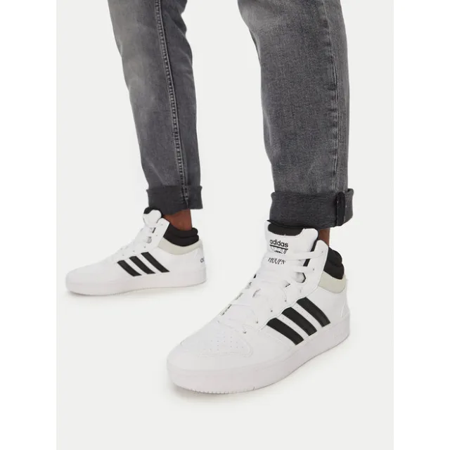 Sneakersy adidas Hoops Mid Classic Shoes KI1032 Biały