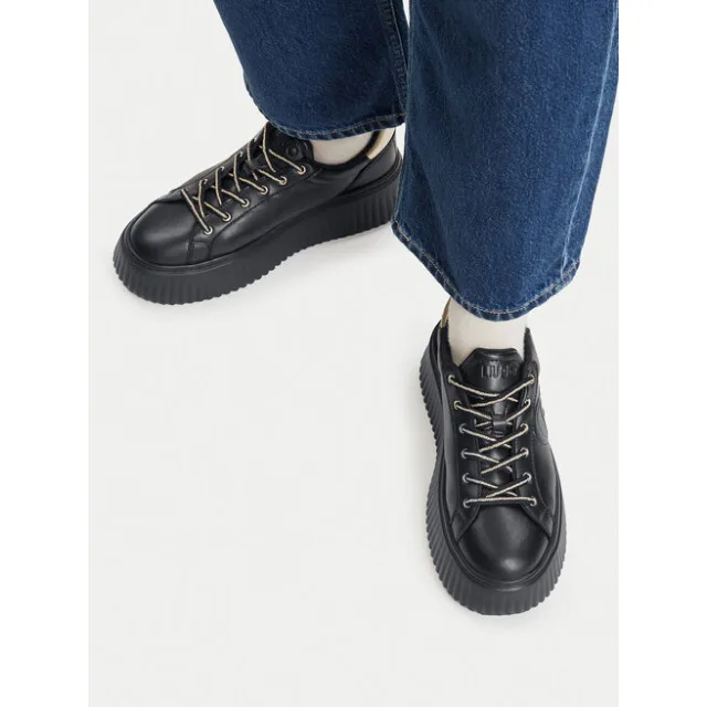 Sneakersy Liu Jo Elodie 01 BF6059 P0102 Czarny
