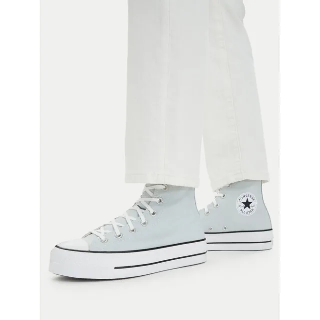 Trampki Converse Chuck Taylor All Star Lift Platform A11873C Błękitny