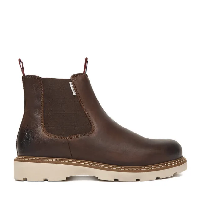 Sztyblety U.S. Polo Assn. EO-PATRIZ002M/ELE1 Brązowy