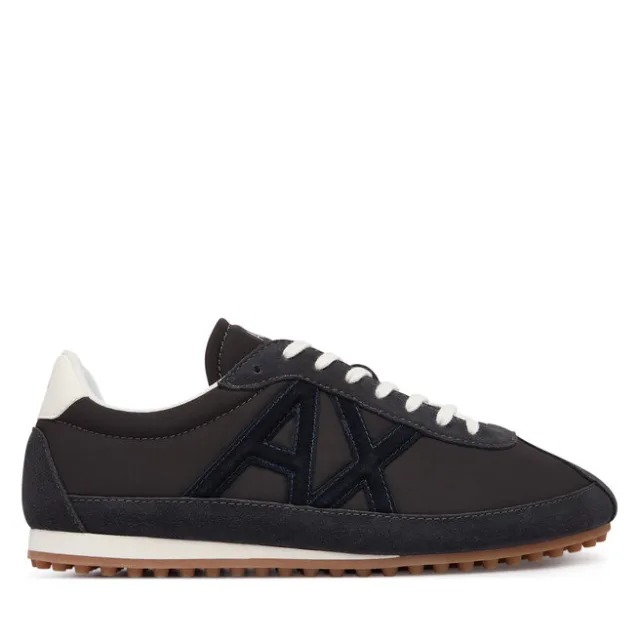 Sneakersy Armani Exchange XM003390 AF27477 M8396 Brązowy ciemny