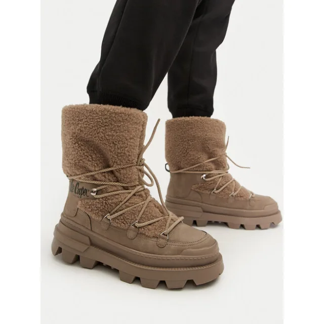 Trzewiki Lee Cooper LCJ-24-47-3149LA Beżowy