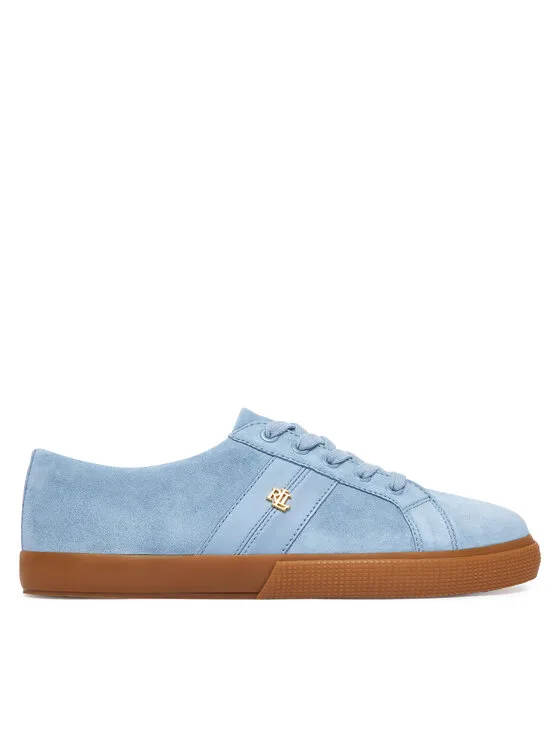 Sneakersy LAUREN RALPH LAUREN Janson II 802868344005 Niebieski jasny