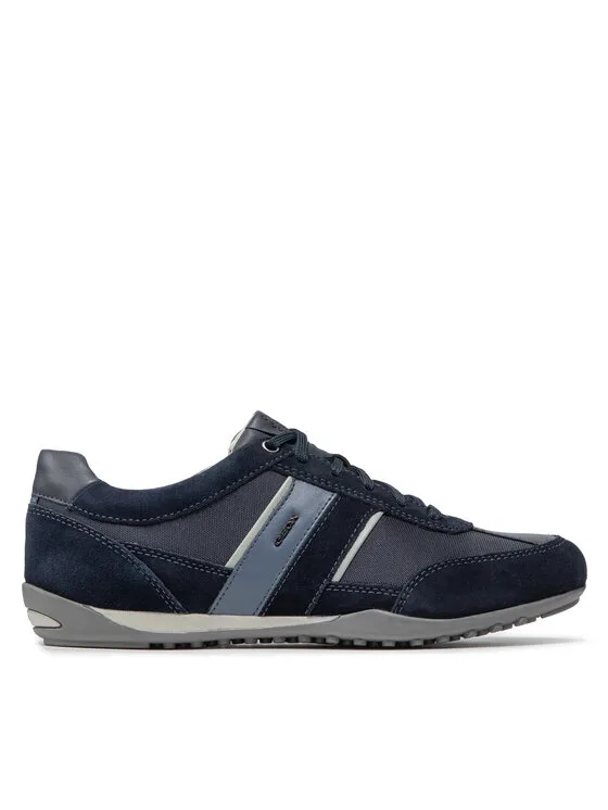 Sneakersy Geox U Wells C U52T5C 02211 C4021 Granatowy