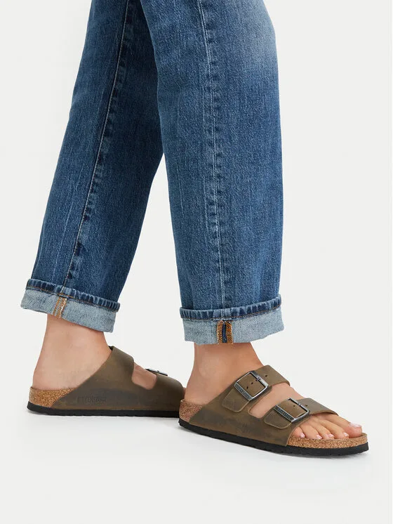 Klapki Birkenstock Arizona Sfb 1019377 Khaki