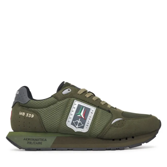 Sneakersy Aeronautica Militare 262SC0292UCT04393 Zielony