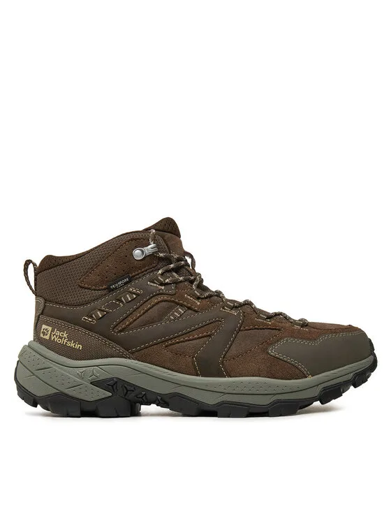 Trekkingi Jack Wolfskin Vojo Tour Lt Texapore Mid M A62074 Brązowy