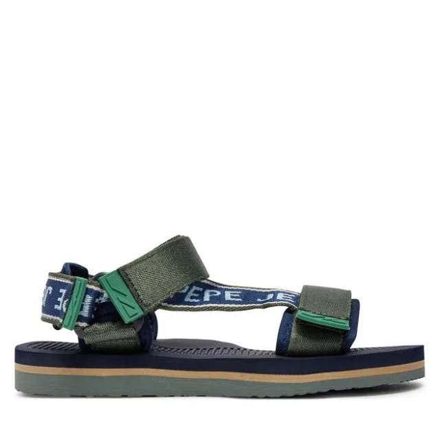 Sandały Pepe Jeans Pool One B PBS70063 Khaki