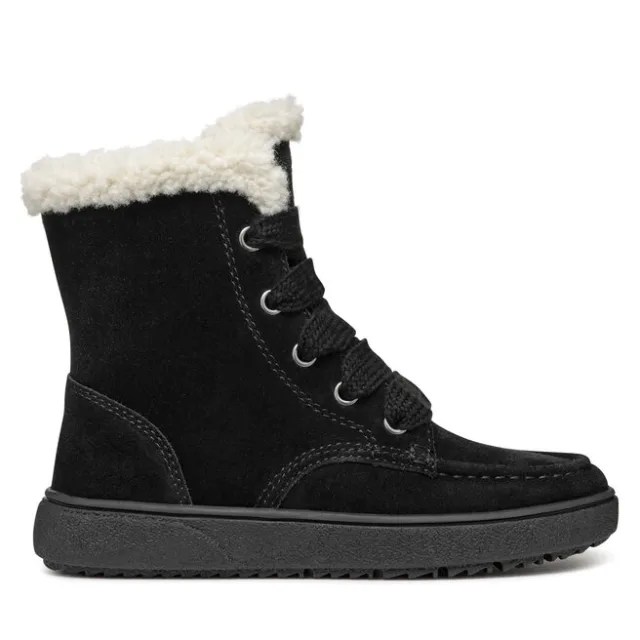 Kozaki Geox J Theleven Girl Wpf J46HYC 00022 C9999 D Czarny
