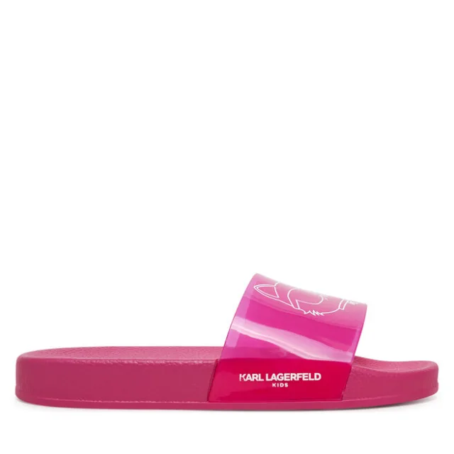 Klapki Karl Lagerfeld Kids Z30369 S Różowy