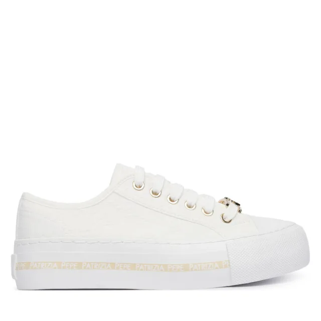 Sneakersy Patrizia Pepe PPJ372.27 Biały