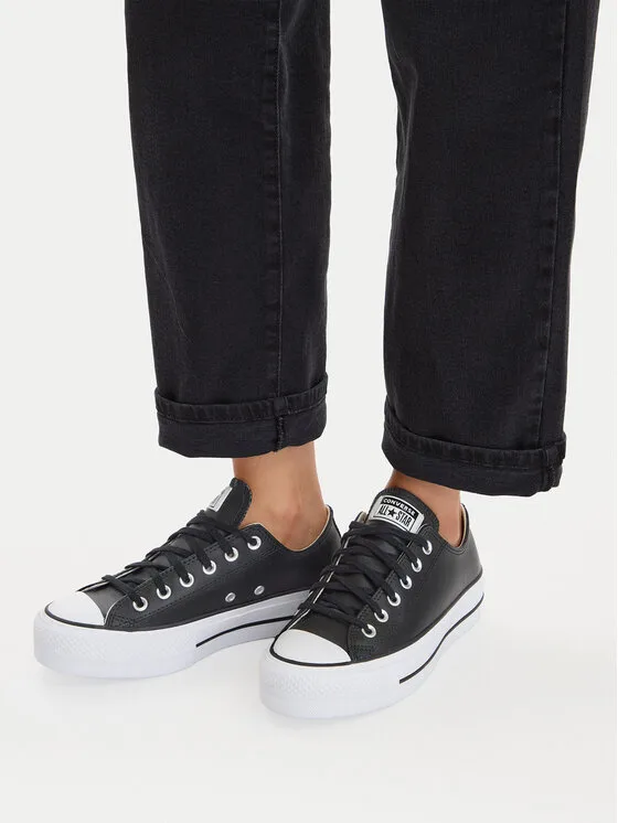 Converse Trampki Ctas Lift Clean Ox 561681C Czarny