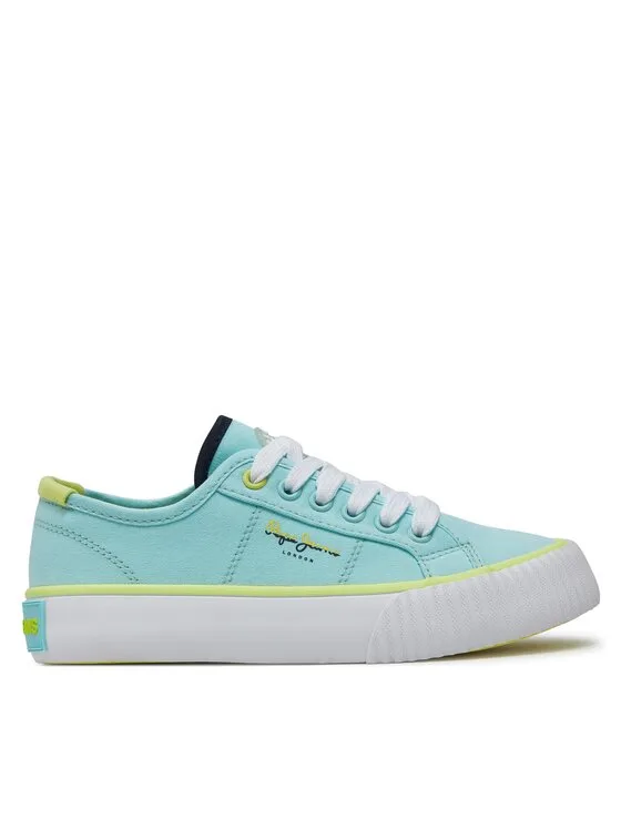 Tenisówki Pepe Jeans Ottis Basic G PGS30605 Niebieski