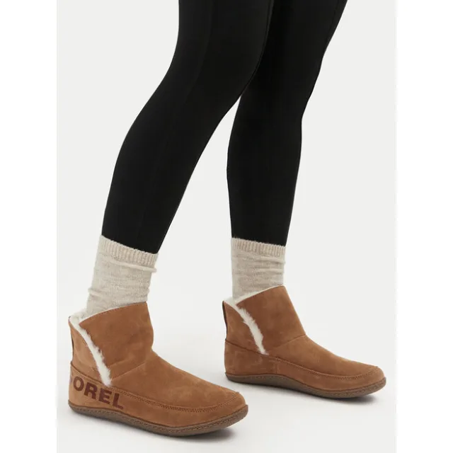 Botki Sorel Nakiska Bootie NL3389 Brązowy