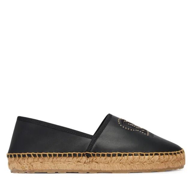 Espadryle LOVE MOSCHINO JA10532G0OIA0000 Czarny
