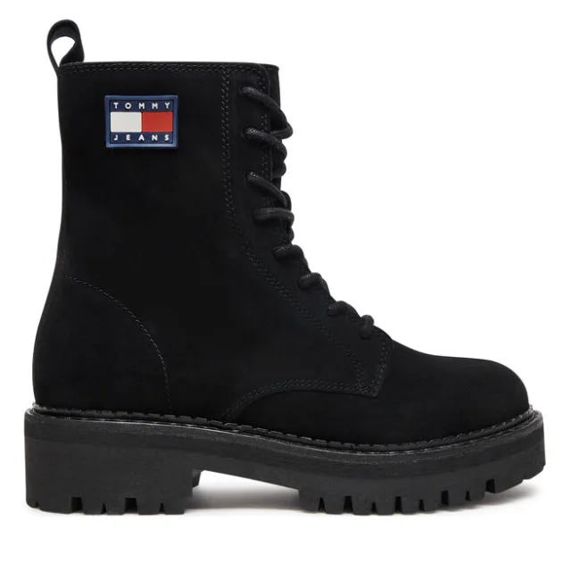 Trzewiki Tommy Jeans Urban EN0EN02630 Czarny