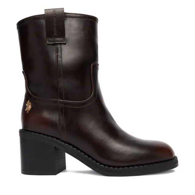 Botki U.S. Polo Assn. EO-KATIA001W/EY1 Brązowy