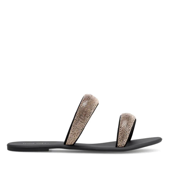Klapki Nine West WFA2735-1 Złoty