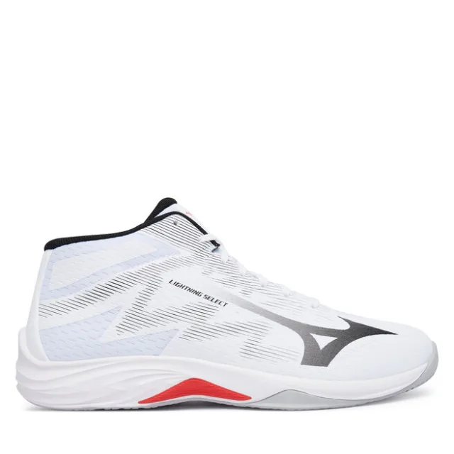 Buty halowe Mizuno Lightning Select Mid V1GA2675 Biały