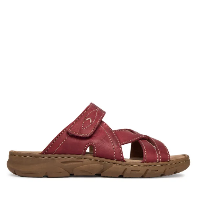 Klapki Josef Seibel Brenda 10 76810 Bordowy